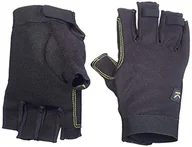Rękawiczki - Salewa Rękawiczki unisex Via Ferrata Dst Gloves, czarne, XL EU - miniaturka - grafika 1