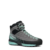 Buty trekkingowe damskie - Damskie buty podejściowe Scarpa Mescalito Mid GTX Woman midgray/aqua - 41 - miniaturka - grafika 1
