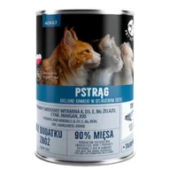 Mokra karma dla kotów - Pakiet PetRepublic Mokra Karma Dla Kotów Wszystkich Ras Z Kawałkami Pstrąga W Sosie 6 x 400 g - miniaturka - grafika 1