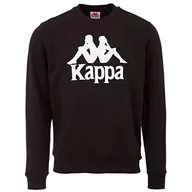 Bluzy męskie - Bluza męska Kappa Sertum, czarny, XL - miniaturka - grafika 1
