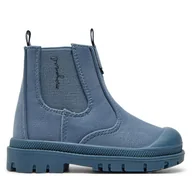 Buty dla dziewczynek - Botki Mayoral 42.526 Niebieski - miniaturka - grafika 1