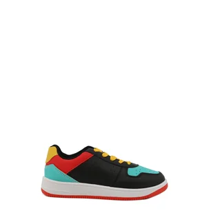 Shone - Sneakersy - 002-001-BLACK-BLUE - Chłopiec - EU 34 - Buty dla chłopców - miniaturka - grafika 1