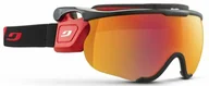 Gogle narciarskie - Gogle narciarskie Julbo Snajper Evo Kot 2 czarny/czerwony M - miniaturka - grafika 1