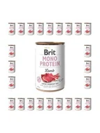 Mokra karma dla psów - Brit Mono protein lamb 400 g - miniaturka - grafika 1