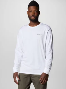 Longsleeve męski Columbia North Cascades Long Sleeve Tee 1834021119 M Biały (195981692037) - Koszulki męskie - miniaturka - grafika 1