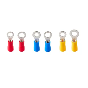 LEXMAN Końcówka przewodu oczkowa mix 0.5 - 6 mm 24szt. - Przewody elektryczne - miniaturka - grafika 1