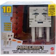 Figurki dla dzieci - Mattel Minecraft Minecraft Strzelający Ghast + dyski Zestaw do zabawy HDV46 - miniaturka - grafika 1