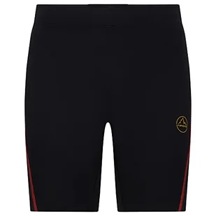 LA SPORTIVA Triumph Szorty męskie, Czarno-żółty, XL - Spodenki damskie - miniaturka - grafika 1