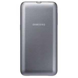 Samsung etui z bezprzewodową ładowarką do Galaxy S6 edge+ srebrne EP-TG928BSEGWW - Ładowarki do telefonów - miniaturka - grafika 1