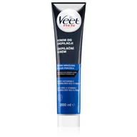Depilacja - Veet Men Krem do Depilacji 200ml + Szpatułka - miniaturka - grafika 1