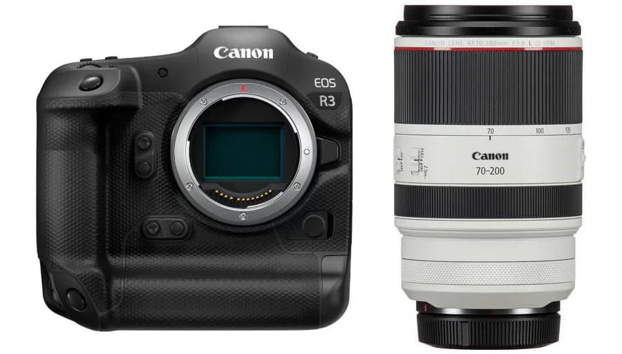 Canon EOS R3 - body + Obiektyw Canon RF 70-200mm f/2.8 L IS USM