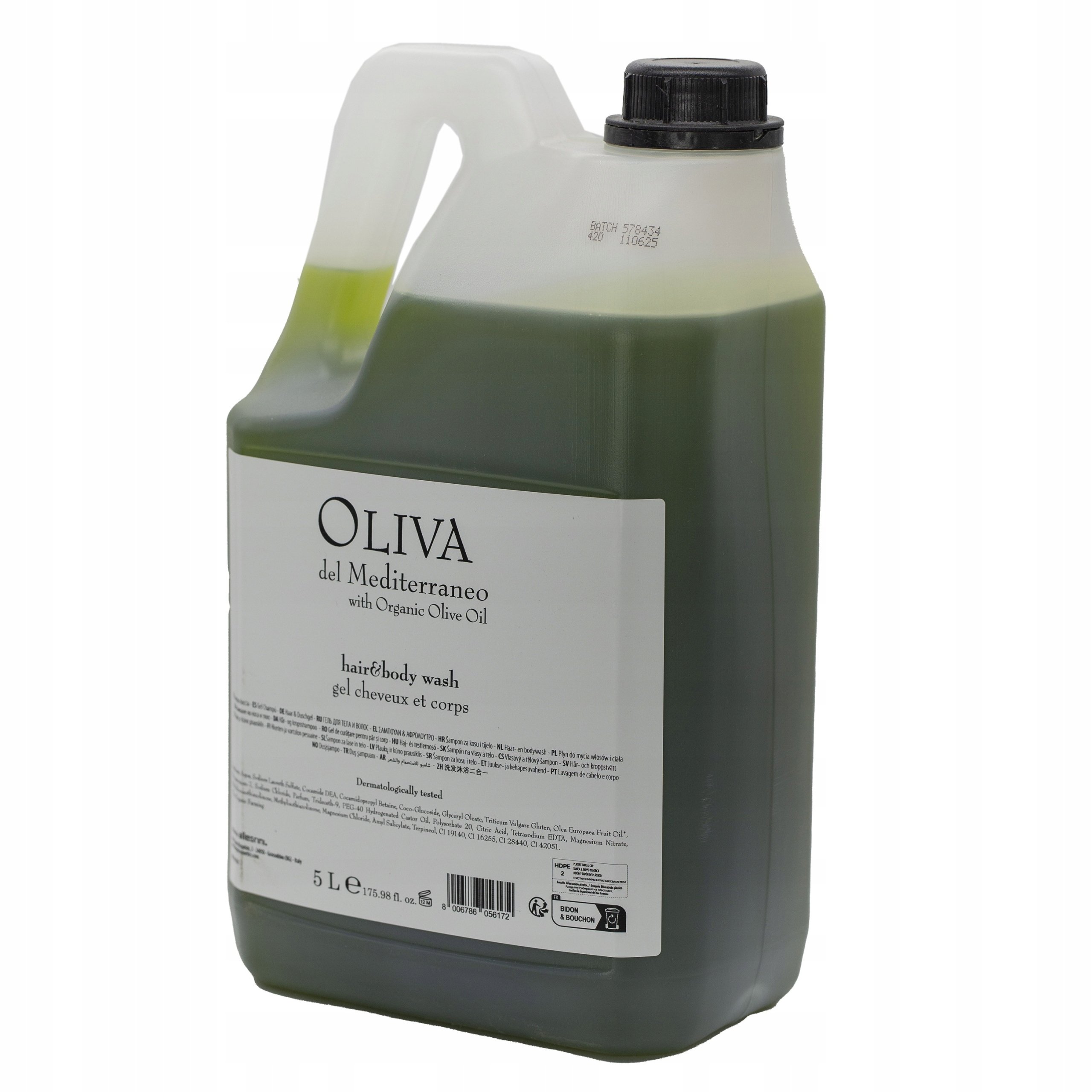 Szampon i żel hotelowy 2w1 Oliva 5L do napełniania