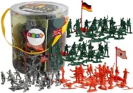 Figurki dla dzieci - Zestaw figurek żołnierzy 100el - miniaturka - grafika 1