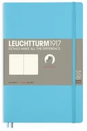 Pozostałe akcesoria dla plastyków - Leuchtturm 1917 notatnik Soft Cover paperback, niebieski (Ice Blue) - miniaturka - grafika 1