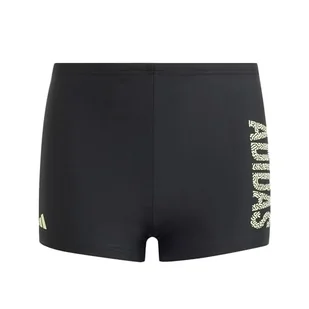adidas Bokserki do pływania dla chłopców, 11-12 lat, czarne, Czarny, 18 miesi?cy - Kąpielówki dla chłopców - miniaturka - grafika 1