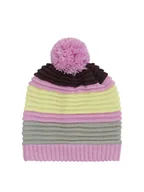 Czapki dla dzieci - Color Kids Czapka w kolorze jasnoróżowo-szaro-żółtym - miniaturka - grafika 1