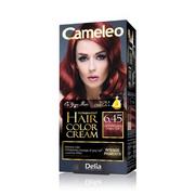 Farby do włosów i szampony koloryzujące - DELIA Cosmetics Cameleo HCC Farba permanentna Omega+ nr 6.45 Light Mahogany 1op - miniaturka - grafika 1