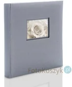 Albumy fotograficzne - Album wklejany ślubny Gedeon Love silver XL (tradycyjny100 czarnych stron) - miniaturka - grafika 1