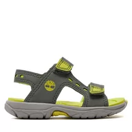 Buty dla chłopców - Sandały Timberland Moss Jump 2 Strap Sandal TB0A68RHL951 Dark Green - miniaturka - grafika 1