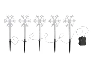 LIVARNO home Dekoracja świetlna LED (Płatki śniegu, zimna biel) - Oświetlenie świąteczne - miniaturka - grafika 1