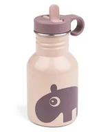 Sztućce dla dzieci - done by deer Bidon "Ozzo" w kolorze jasnoróżowym - 350 ml - miniaturka - grafika 1