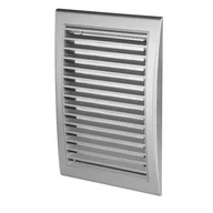 Kratki wentylacyjne - Osłona wentylacyjna 14x21 TUS satyna srebrna - miniaturka - grafika 1