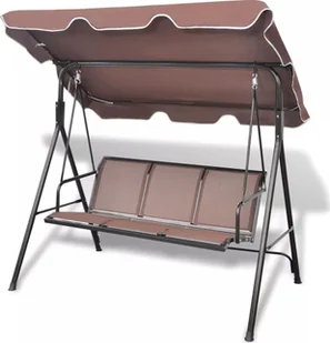 Elior Huśtawka ogrodowa Sara brązowa - Huśtawki - miniaturka - grafika 1