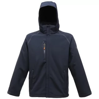 Kurtki męskie - Regatta Męska kurtka softshell z podszewką X-Pro z odstraszaczem, niebieska (granatowa), XXX-L (rozmiar producenta: XXXL) - grafika 1