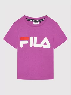 Koszulki dla chłopców - Fila T-Shirt Lea 689178 Fioletowy Regular Fit - grafika 1