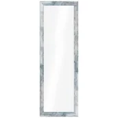 Lustra - Styler Lahti lustro prostokątne 127x47 cm rama drewniane szaro-niebieskie klepki mat LU-01266 - miniaturka - grafika 1
