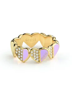 Pierścionek Guess Lovely Jubr03049Jwyglc52 - Pierścionki - miniaturka - grafika 1