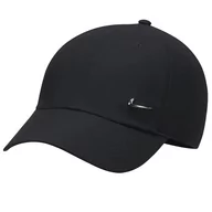 Czapki i chusty sportowe męskie - Czapka z daszkiem Nike Dri-FIT Club FB5372-010 - czarna - miniaturka - grafika 1