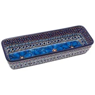 Formy do ciast - FOREMKA Forma do ciasta Naczynie do zapiekania 31 cm - Ceramika Artystyczna Bolesławiec - miniaturka - grafika 1