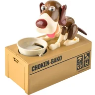 Gadżety do domu - Skarbonka na baterie - piesek brązowy 22470 - miniaturka - grafika 1