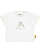 Kaftaniki dla niemowląt - Steiff Koszulka w kolorze białym - miniaturka - grafika 1