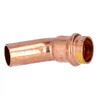 IBP Łuk 45° jednokielichowy 18mm Press Gas PG5040 0180000 PG5040 0180000 - Łączniki, trójniki, kształtki - miniaturka - grafika 1