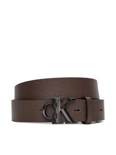 Calvin Klein Pasek Męski Ck Buckle 32Mm LV04D7022G Brązowy - Paski - miniaturka - grafika 1