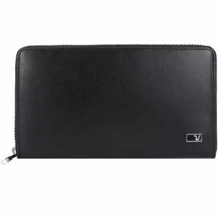Portfele - Roncato Firenze Wallet RFID Leather 18 cm black - grafika 1
