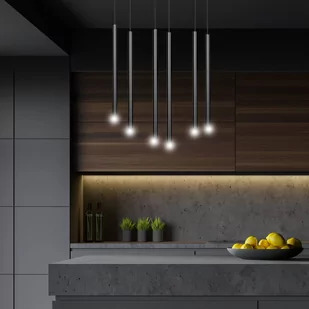 Emibig SELTER 6 BLACK 552/6 lampa wisząca 6x20W/G9 IP20 552/6 - Lampy sufitowe - miniaturka - grafika 2