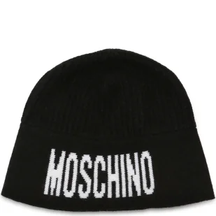 Moschino Czapka | z dodatkiem wełny - Czapki damskie - miniaturka - grafika 1