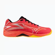 Buty sportowe męskie - Buty do siatkówki męskie Mizuno Thunder Blade Z radiant red/white/carrot curl - miniaturka - grafika 1