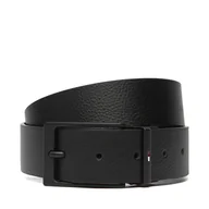 Paski - Pasek Męski Tommy Hilfiger Layton Rev 3.5 AM0AM13957 Czarny - miniaturka - grafika 1