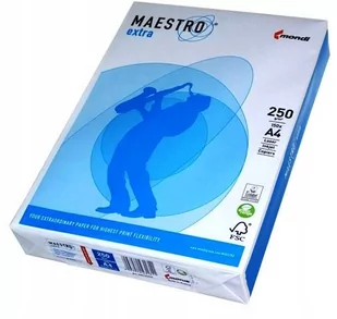 Igepa Papier xero A4 Maestro Extra 250g. - biały - Papier do drukarek - miniaturka - grafika 1