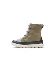 Kozaki damskie - Sorel Explorer II Joan Felt Waterproof, Buty Zimowe Damskie, Sage Fawn, 41 EU - miniaturka - grafika 1