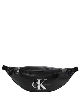 Calvin Klein Męskie monogram miękkie torebki WAISTBAG38, czarne, Czarny, Rozmiar Uniwersalny - Plecaki - miniaturka - grafika 1
