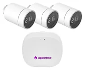 Systemy inteligentnych domów - Appartme Zestaw Inteligentnego sterowania ogrzewaniem 3+1 - miniaturka - grafika 1