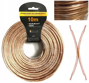 Kabel głośnikowy CCA 2x2,5mm LB0009-10 Libox 10m - Kable - miniaturka - grafika 2