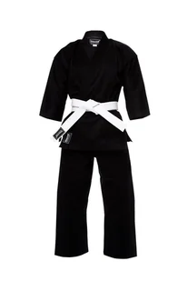 Evolution, Kimono do Karate 8 OZ czarny - 190 cm - Kimona, stroje i obuwie - miniaturka - grafika 1