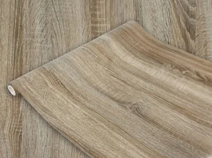 Okleina Samoprzylepna Dąb Sonoma Jasna Folia Na Meble Blat Stół Szer 67cm - Okleiny - miniaturka - grafika 1