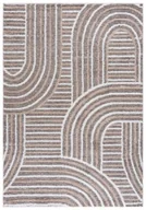 Dywany - Nowoczesny brązowy dywan w stylowy wzór W9-P98 - miniaturka - grafika 1